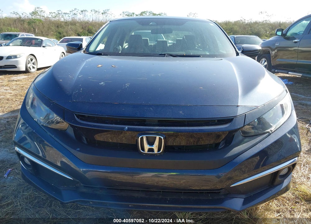 2019 HONDA CIVIC EX VIN: 19XFC1F30KE010241