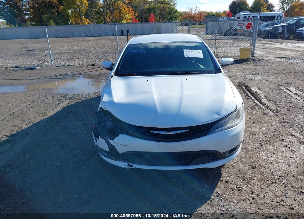 2015 CHRYSLER 200 S VIN: 1C3CCCBB4FN755785