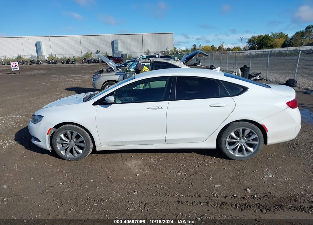 2015 CHRYSLER 200 S VIN: 1C3CCCBB4FN755785