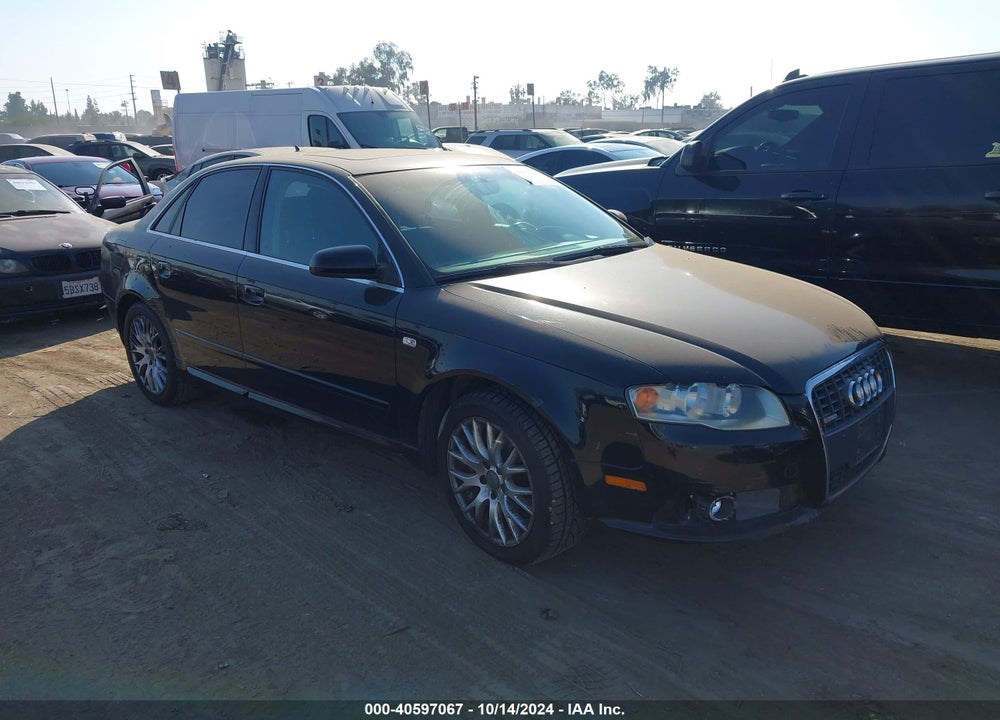 2008 AUDI A4 2.0T/2.0T SPECIAL EDITION VIN: WAUDF78E58A161410