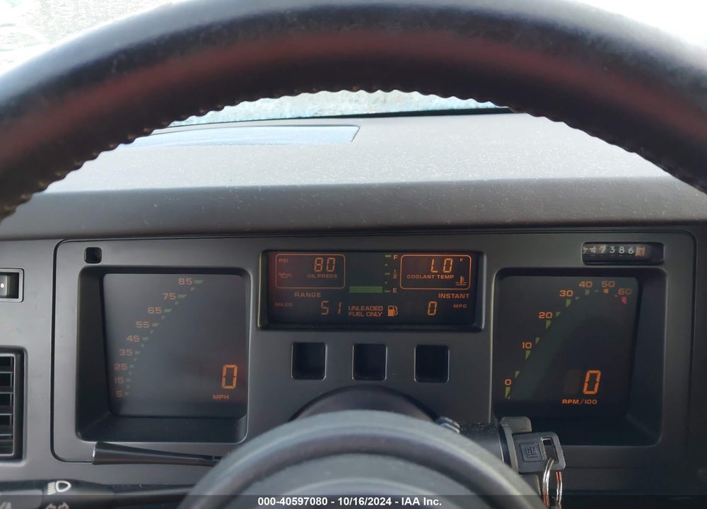 1989 CHEVROLET CORVETTE VIN: 1G1YY2184K5104310
