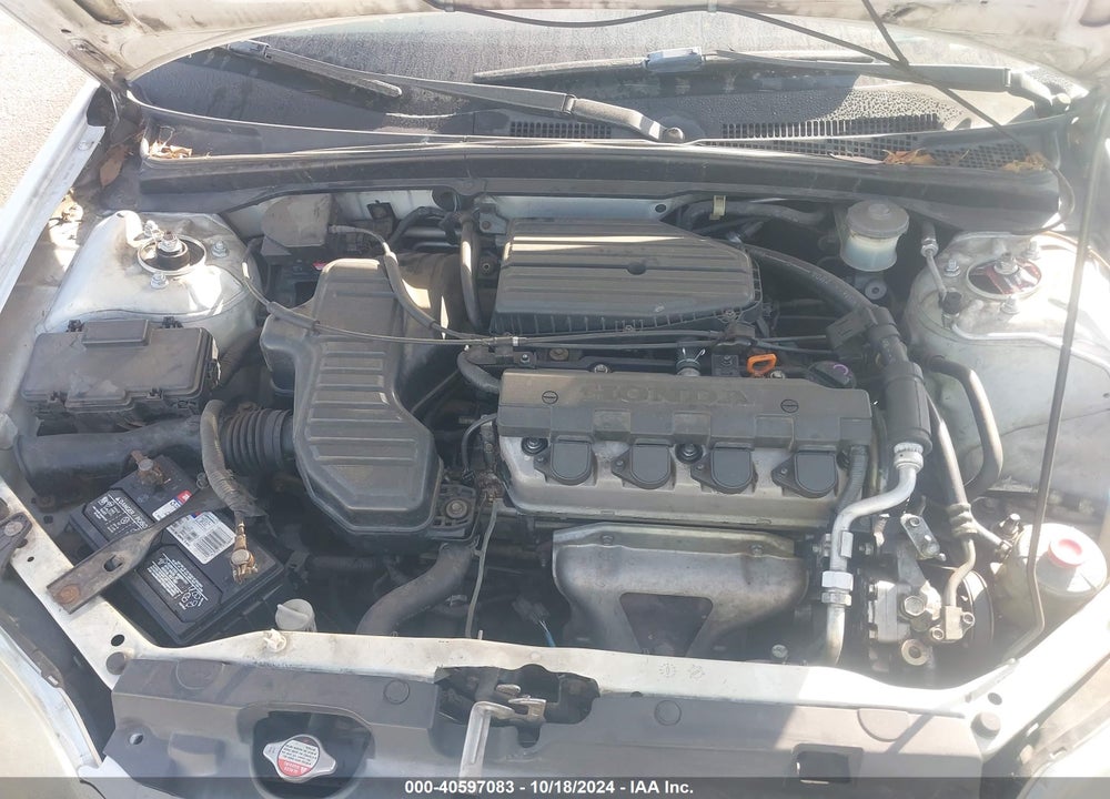 2001 HONDA CIVIC LX VIN: 2HGES16531H510351