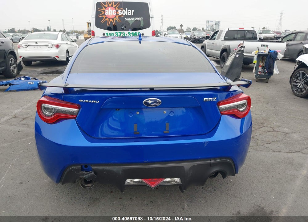 2018 SUBARU BRZ LIMITED VIN: JF1ZCAC18J9603158