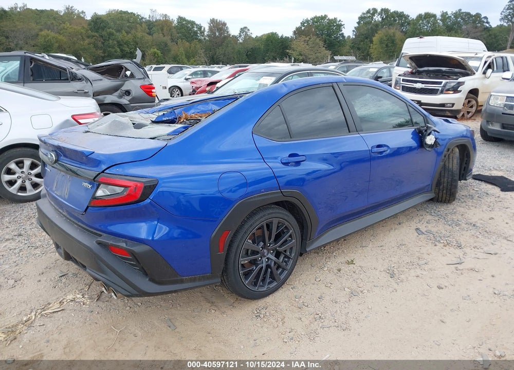 2022 SUBARU WRX PREMIUM VIN: JF1VBAF69N9009967