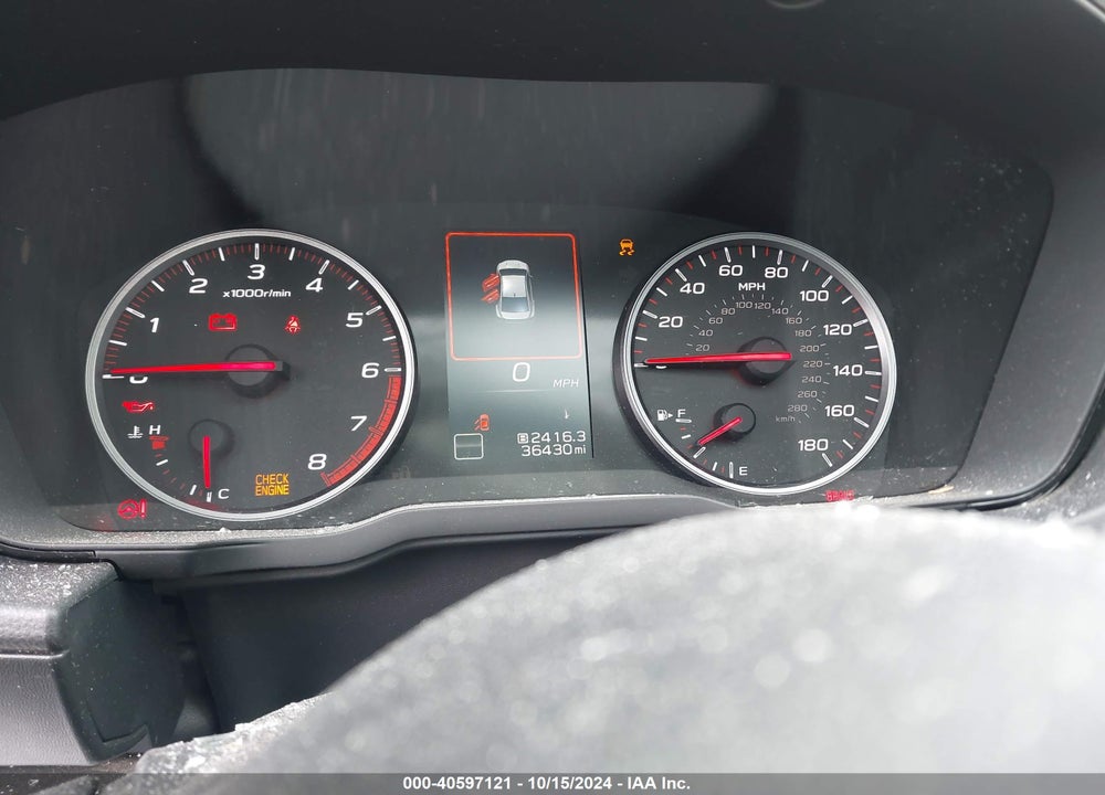 2022 SUBARU WRX PREMIUM VIN: JF1VBAF69N9009967