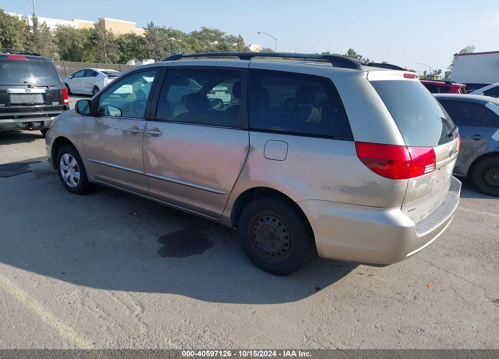 2004 TOYOTA SIENNA LE VIN: 5TDZA23C24S064923