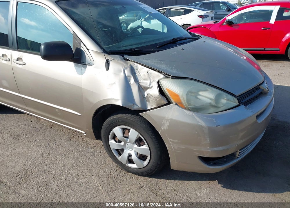 2004 TOYOTA SIENNA LE VIN: 5TDZA23C24S064923