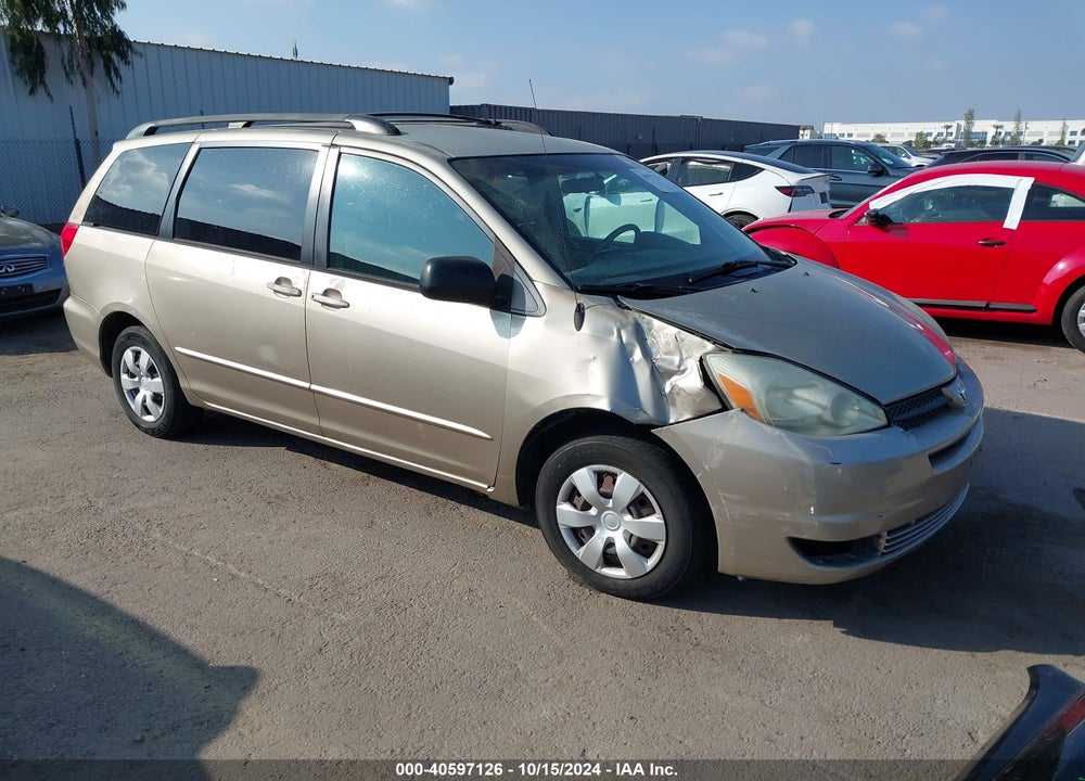 2004 TOYOTA SIENNA LE VIN: 5TDZA23C24S064923