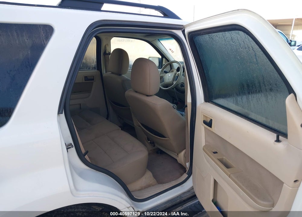 2010 FORD ESCAPE XLT VIN: 1FMCU0DG6AKA69303