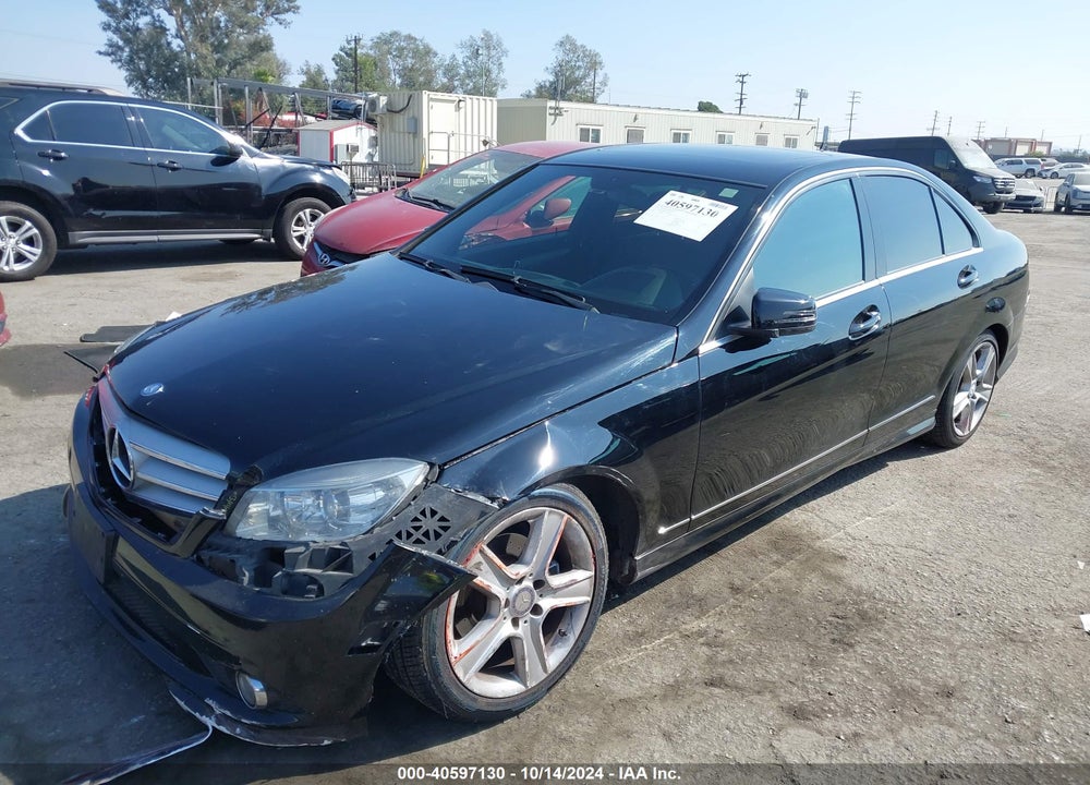 2010 MERCEDES-BENZ C 300 LUXURY/SPORT VIN: WDDGF5EB0AR087227
