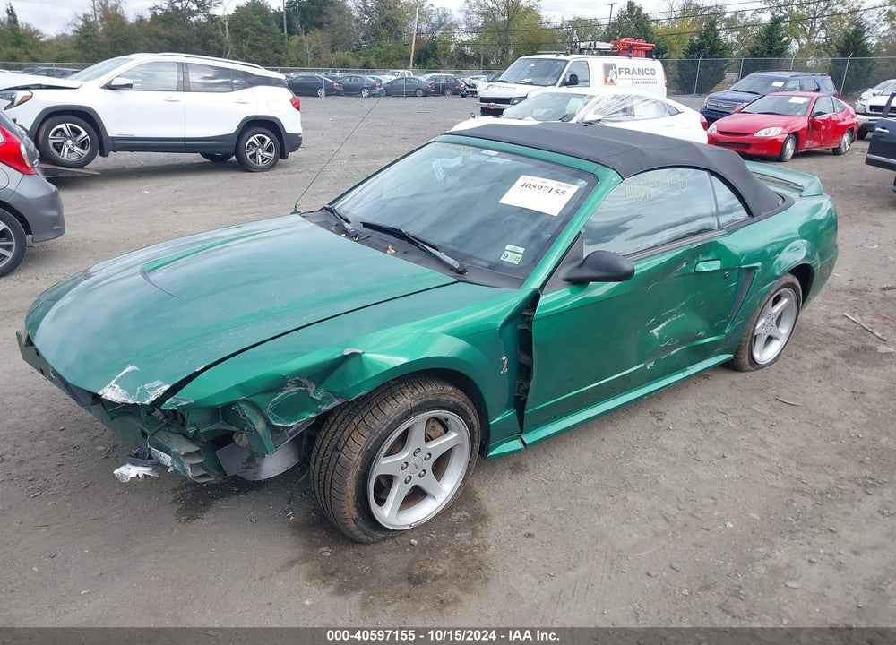 1999 FORD MUSTANG COBRA VIN: 1FAFP46V8XF179322