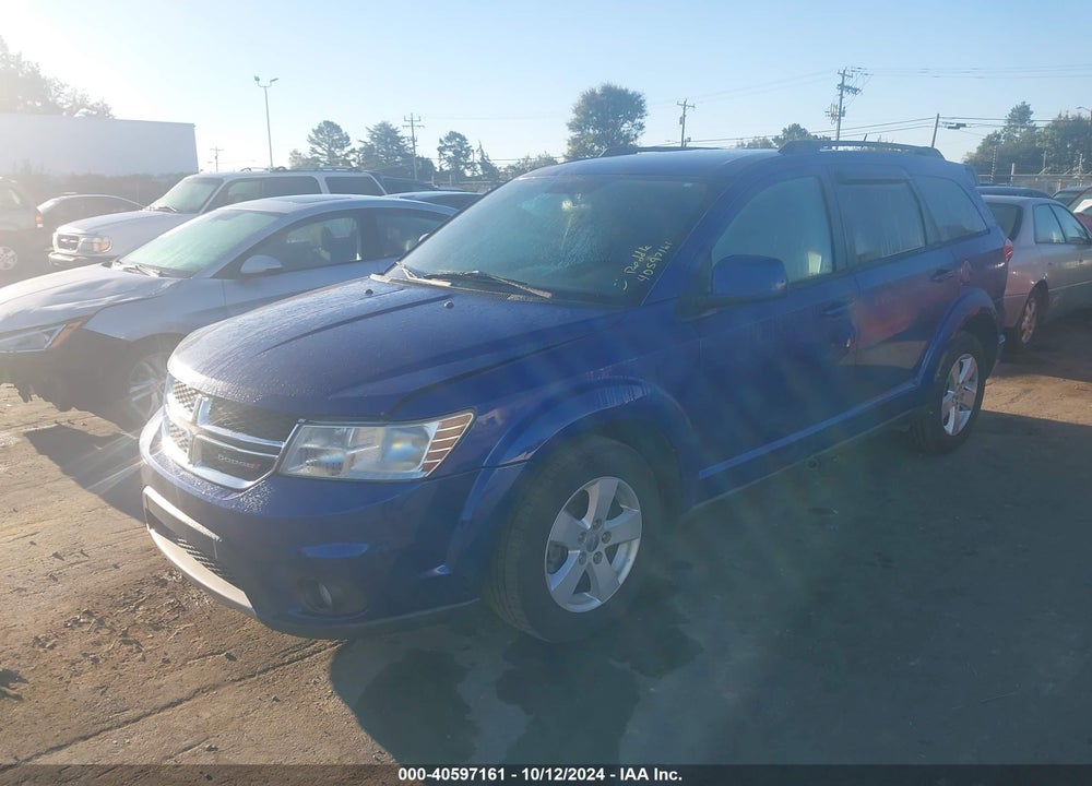 2012 DODGE JOURNEY SXT VIN: 3C4PDDBGXCT346987
