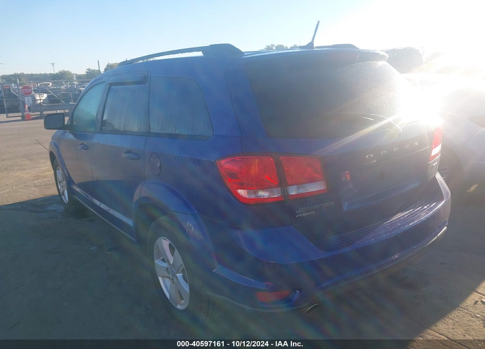 2012 DODGE JOURNEY SXT VIN: 3C4PDDBGXCT346987