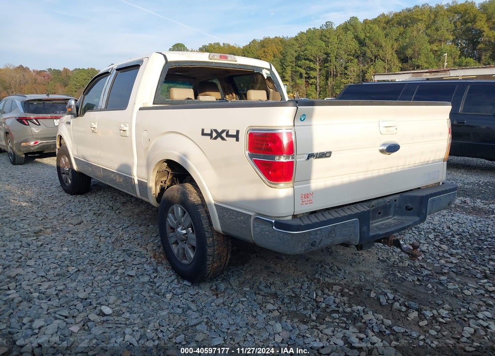 2009 FORD F-150 FX4/KING RANCH/LARIAT/PLATINUM/XL/XLT VIN: 1FTPW14V89FA23562