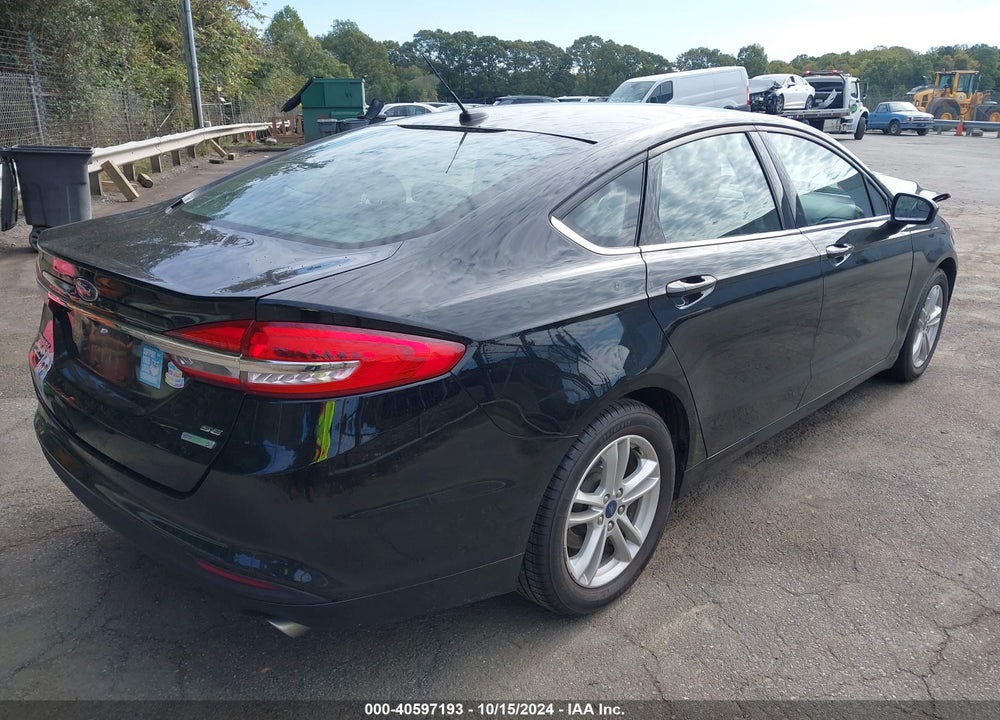 2018 FORD FUSION SE VIN: 3FA6P0HD2JR261912