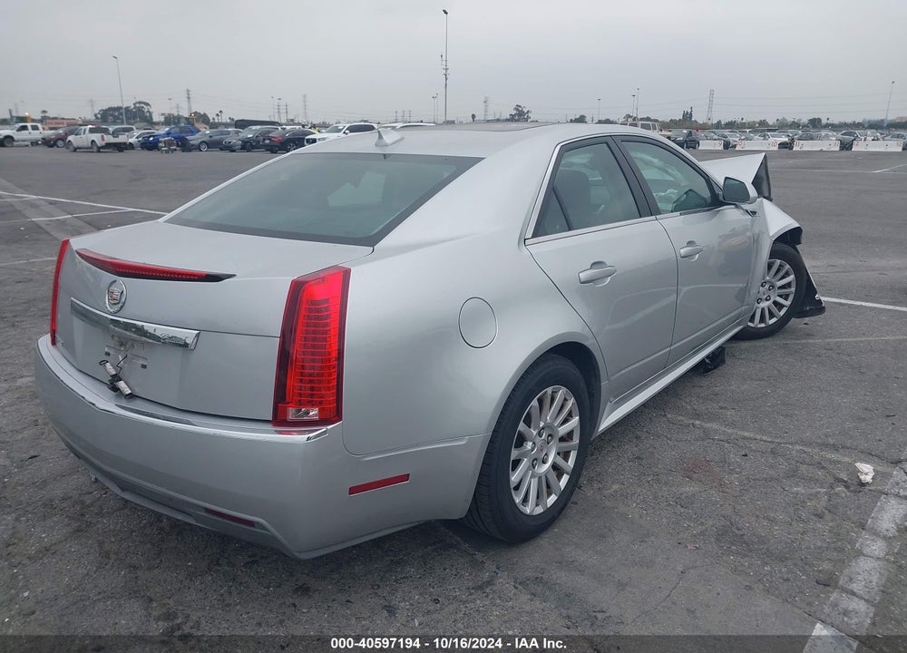 2012 CADILLAC CTS STANDARD VIN: 1G6DA5E56C0154350