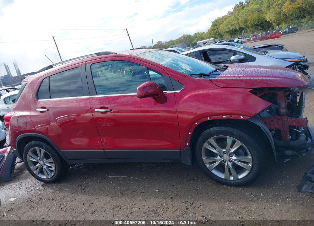 2019 CHEVROLET TRAX LT VIN: 3GNCJLSB6KL385555