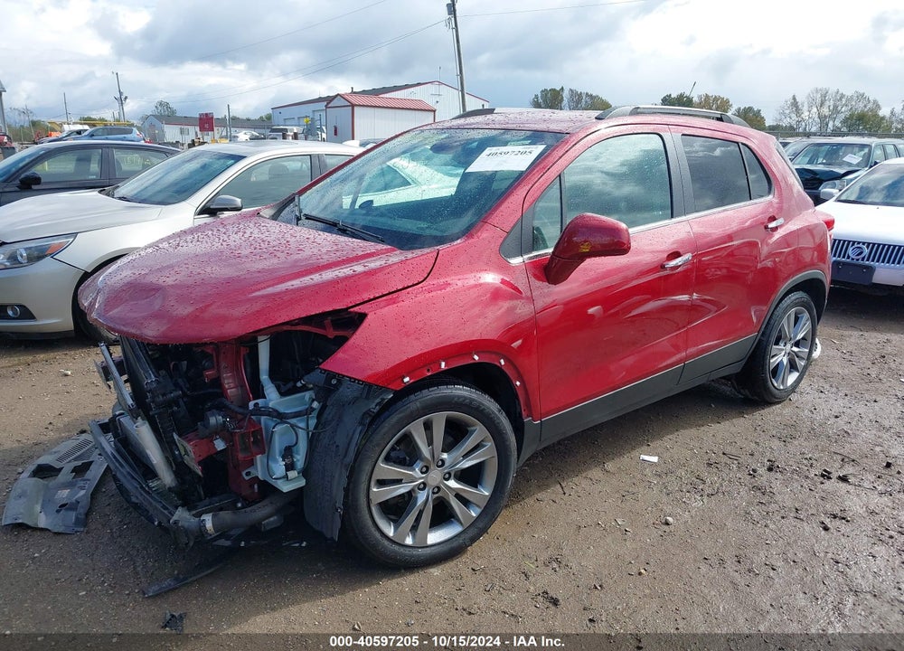 2019 CHEVROLET TRAX LT VIN: 3GNCJLSB6KL385555