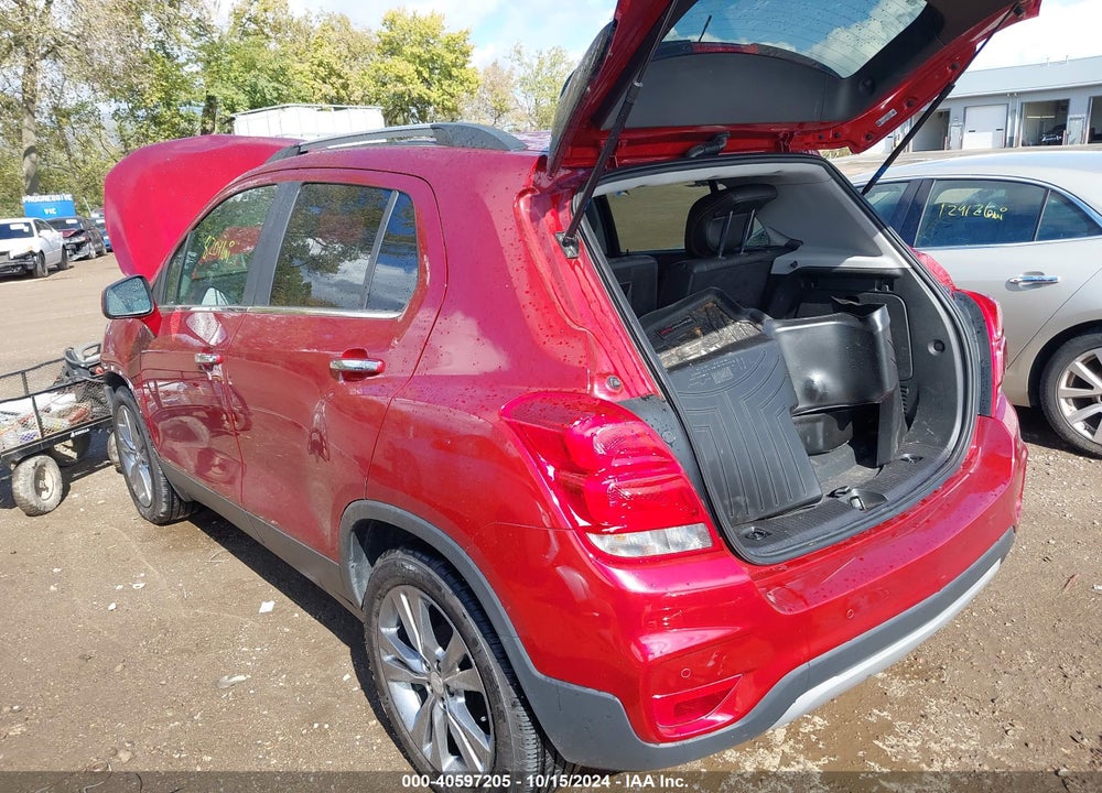 2019 CHEVROLET TRAX LT VIN: 3GNCJLSB6KL385555
