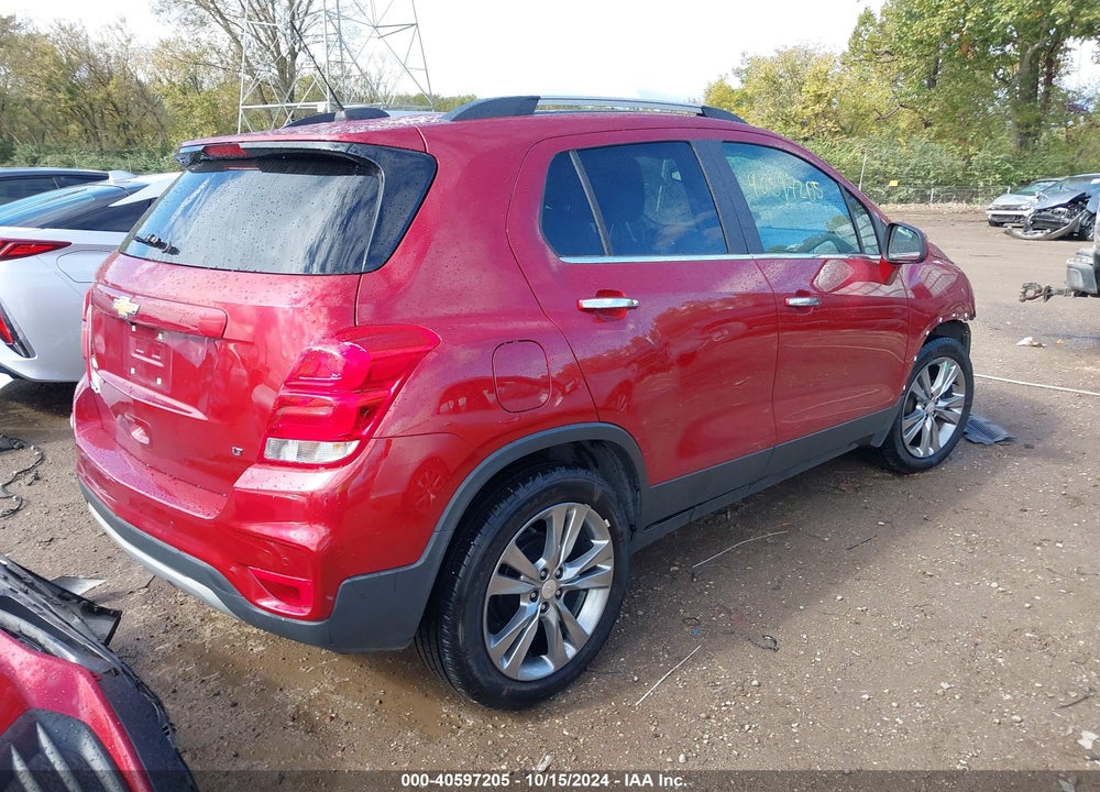 2019 CHEVROLET TRAX LT VIN: 3GNCJLSB6KL385555