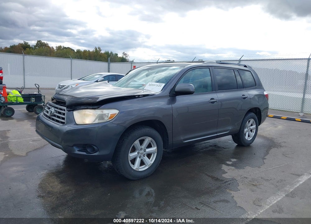 2010 TOYOTA HIGHLANDER BASE V6 VIN: 5TDBK3EHXAS016725