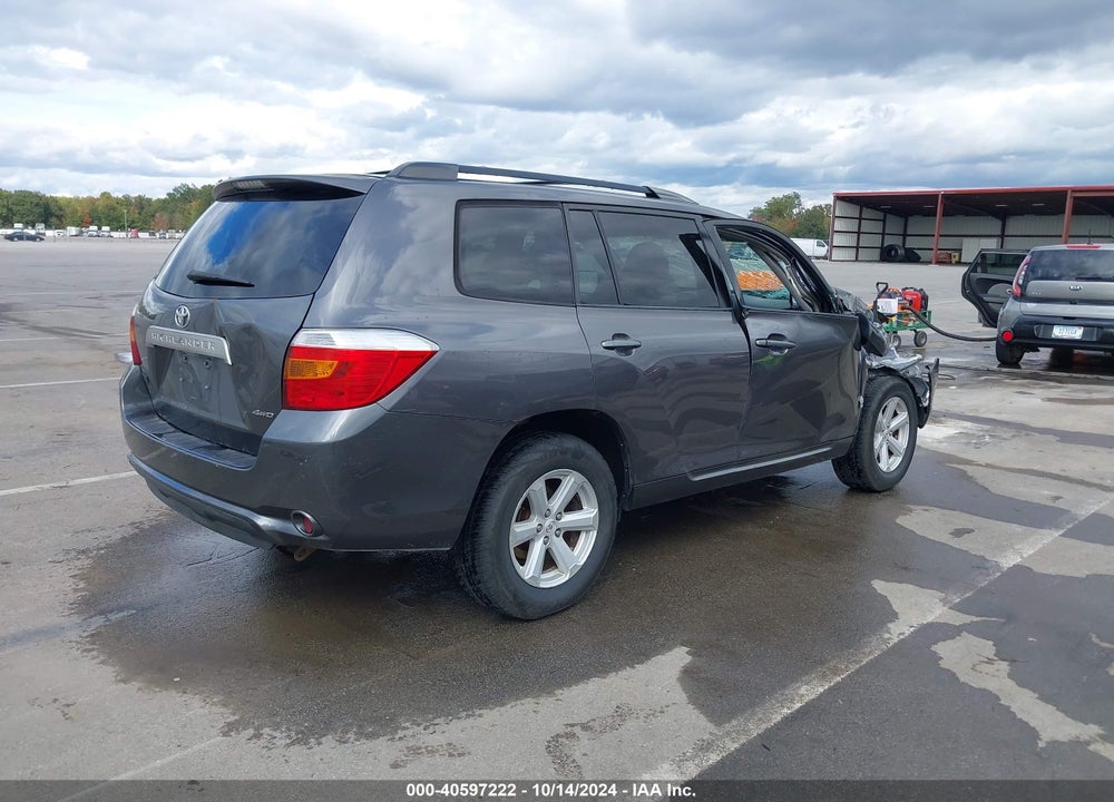 2010 TOYOTA HIGHLANDER BASE V6 VIN: 5TDBK3EHXAS016725