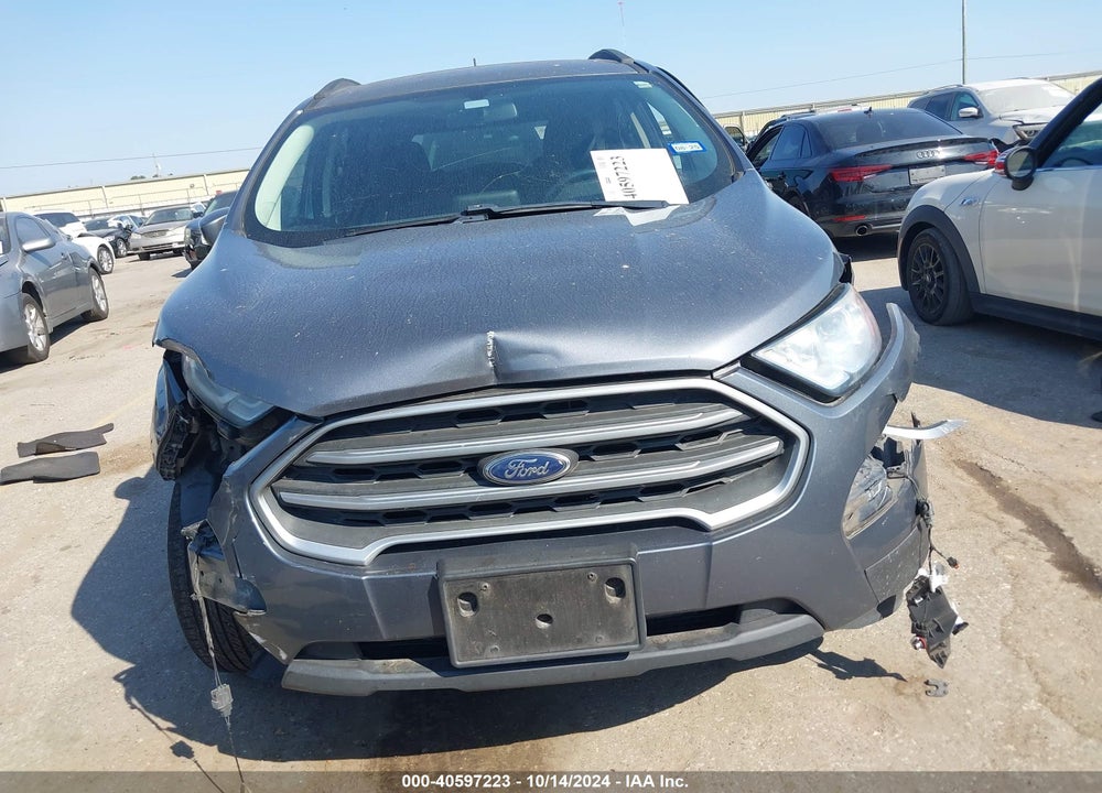 2018 FORD ECOSPORT SE VIN: MAJ3P1TE4JC219815