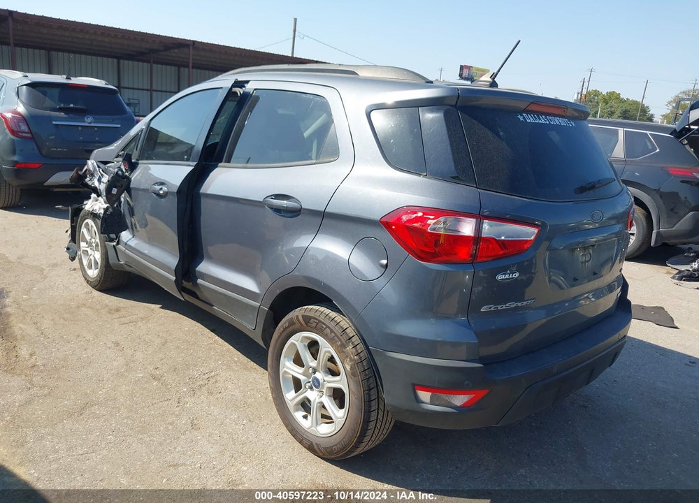 2018 FORD ECOSPORT SE VIN: MAJ3P1TE4JC219815