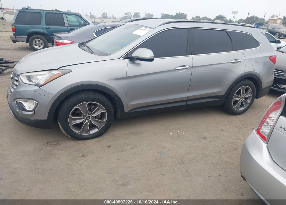 2013 HYUNDAI SANTA FE GLS VIN: KM8SN4HF7DU026678