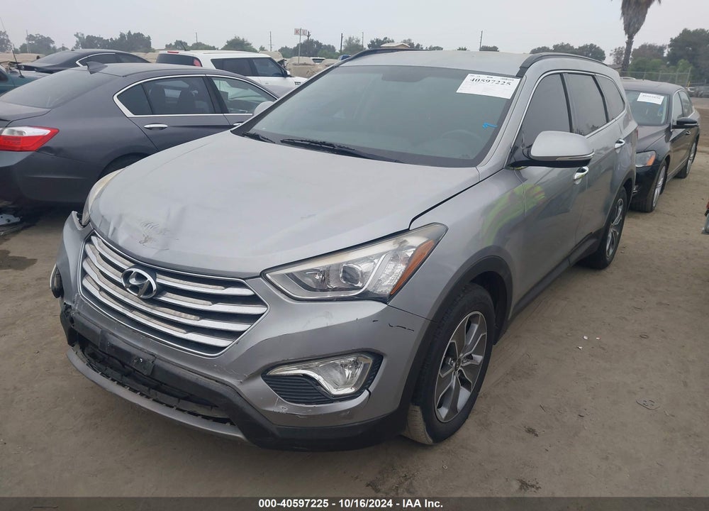 2013 HYUNDAI SANTA FE GLS VIN: KM8SN4HF7DU026678
