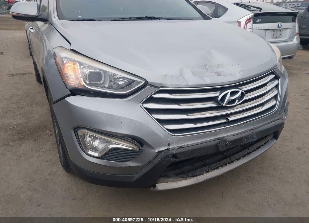 2013 HYUNDAI SANTA FE GLS VIN: KM8SN4HF7DU026678