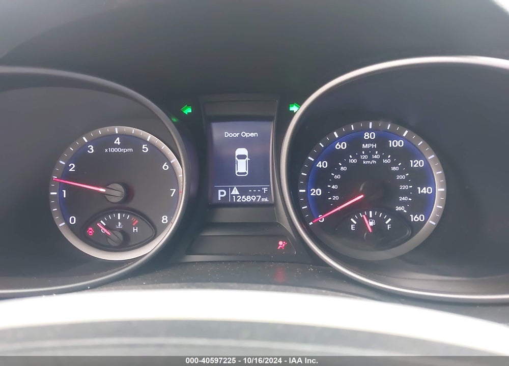 2013 HYUNDAI SANTA FE GLS VIN: KM8SN4HF7DU026678