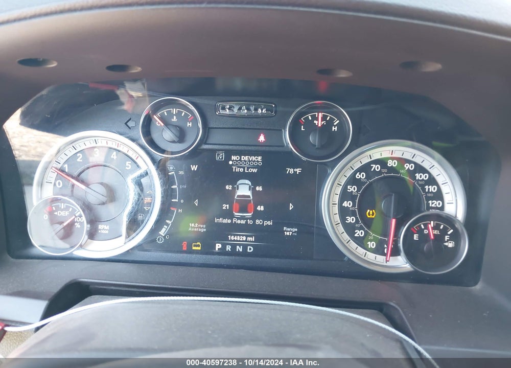 2014 RAM 2500 LAIE VIN: 3C6UR5NL0EG189489