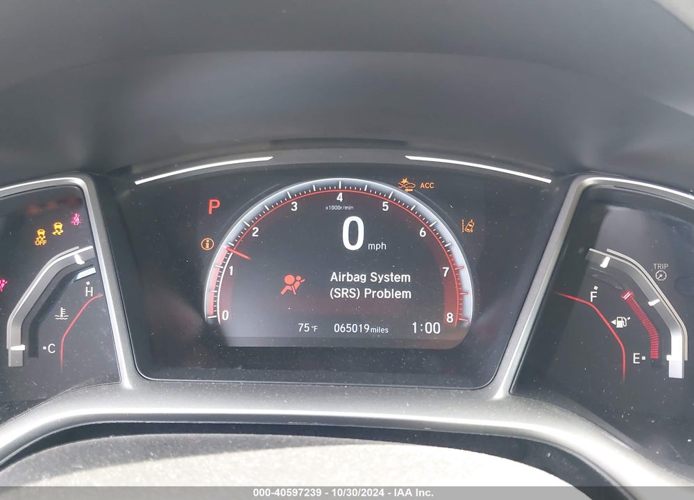 2019 HONDA CIVIC SPORT VIN: 2HGFC2F81KH602920