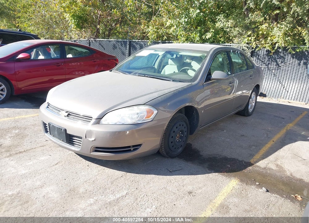2007 CHEVROLET IMPALA LT VIN: 2G1WT58K179225850