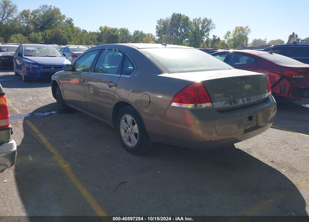 2007 CHEVROLET IMPALA LT VIN: 2G1WT58K179225850