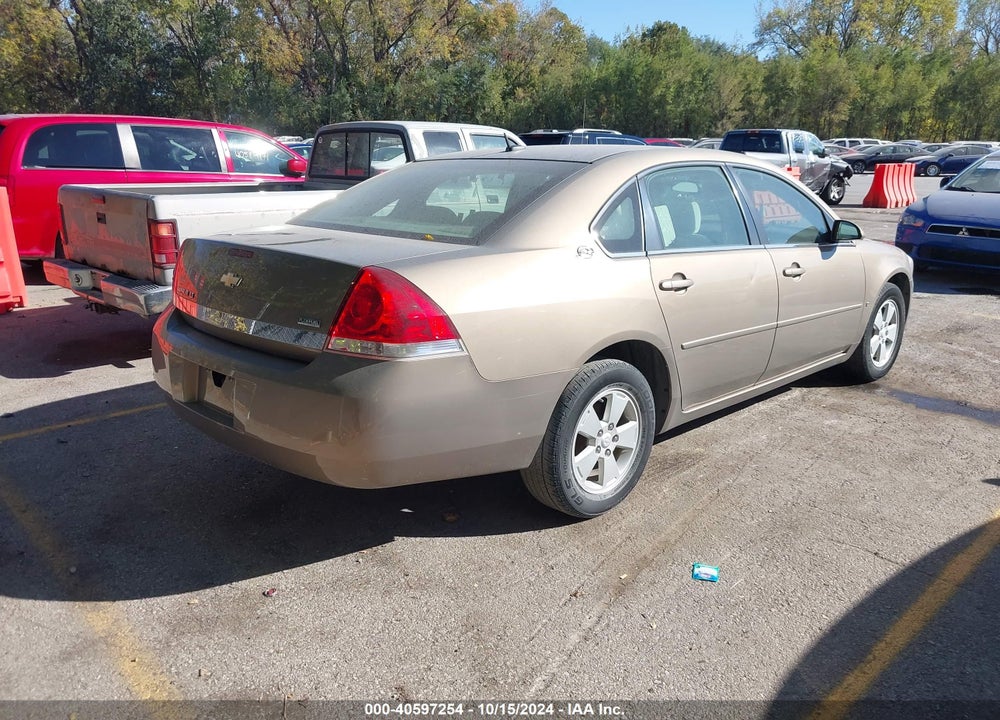 2007 CHEVROLET IMPALA LT VIN: 2G1WT58K179225850