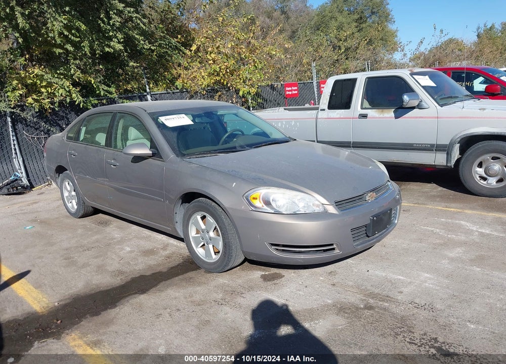2007 CHEVROLET IMPALA LT VIN: 2G1WT58K179225850
