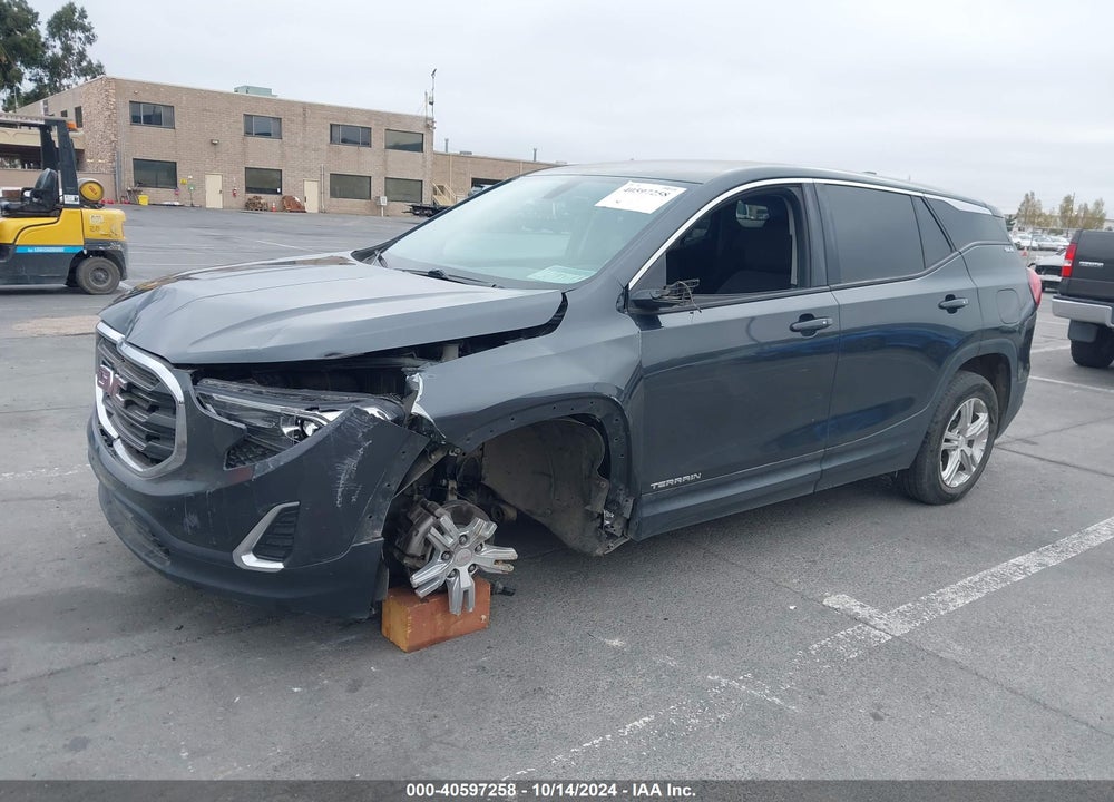 2018 GMC TERRAIN SLE VIN: 3GKALMEV5JL178101