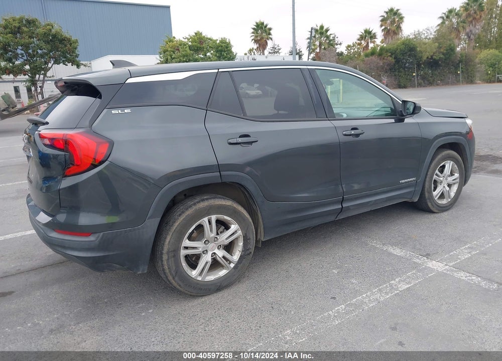 2018 GMC TERRAIN SLE VIN: 3GKALMEV5JL178101