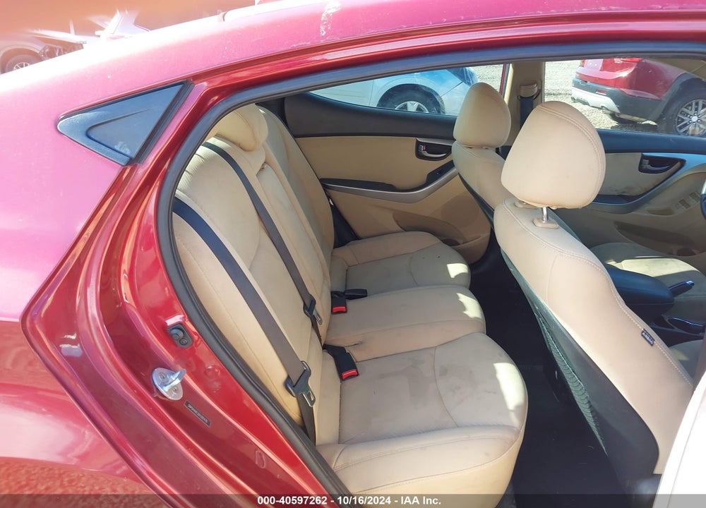 2013 HYUNDAI ELANTRA GLS VIN: 5NPDH4AE5DH392476