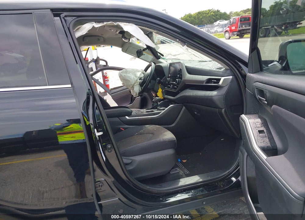 2021 TOYOTA HIGHLANDER LE VIN: 5TDBZRBH9MS523106