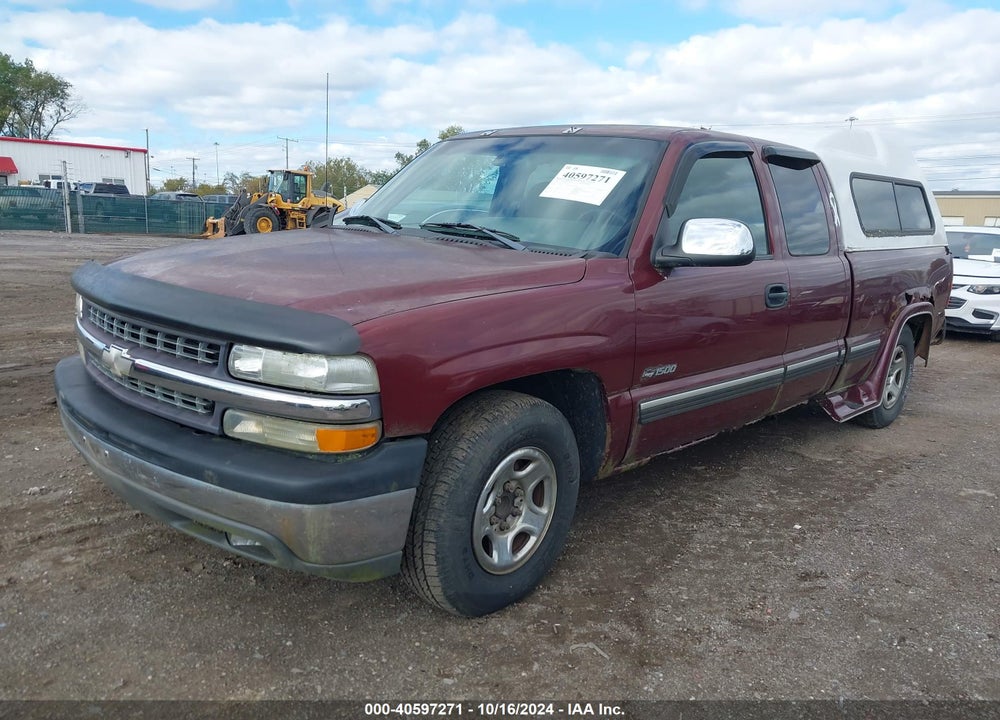 2002 CHEVROLET SILVERADO 1500 LS VIN: 1GCEC19T92Z119373