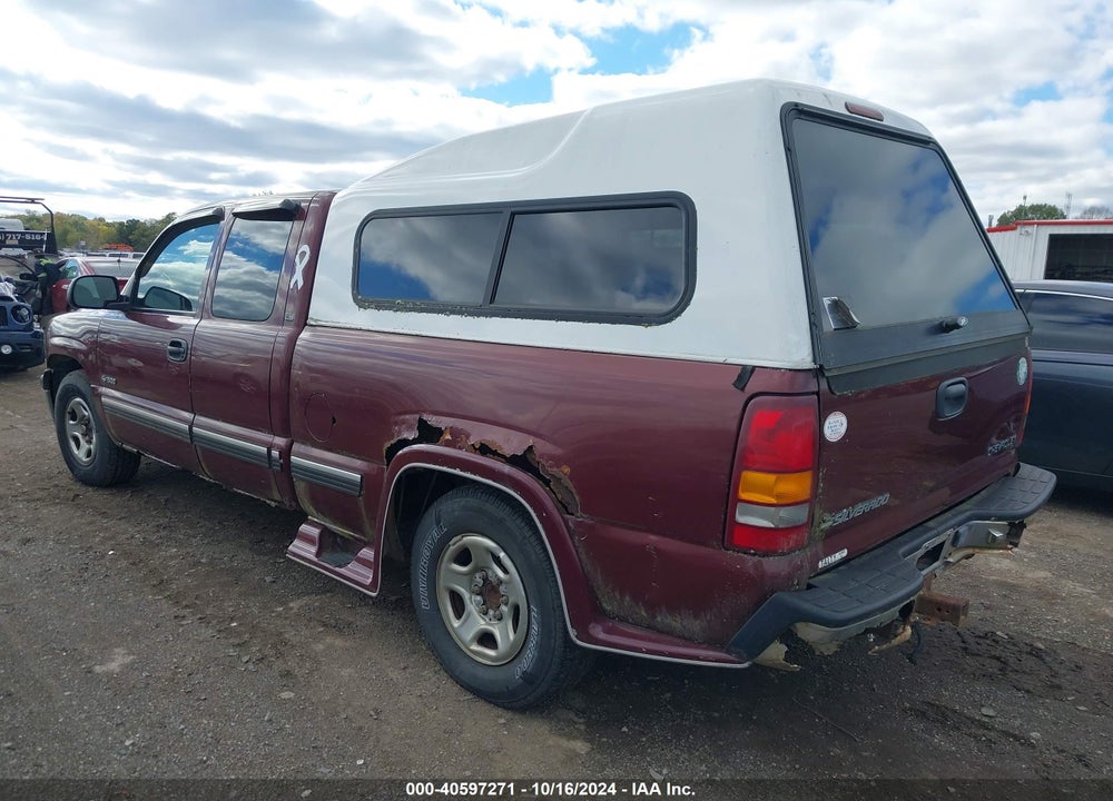 2002 CHEVROLET SILVERADO 1500 LS VIN: 1GCEC19T92Z119373