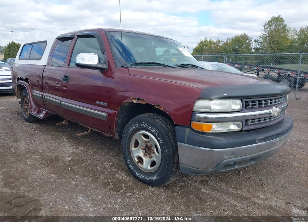 2002 CHEVROLET SILVERADO 1500 LS VIN: 1GCEC19T92Z119373