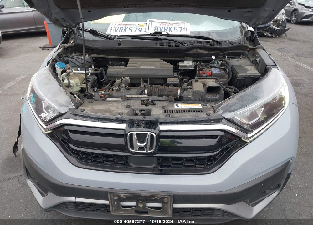 2021 HONDA CR-V 2WD EX VIN: 2HKRW1H5XMH408350