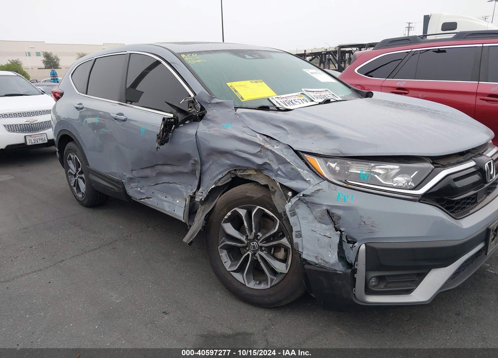 2021 HONDA CR-V 2WD EX VIN: 2HKRW1H5XMH408350