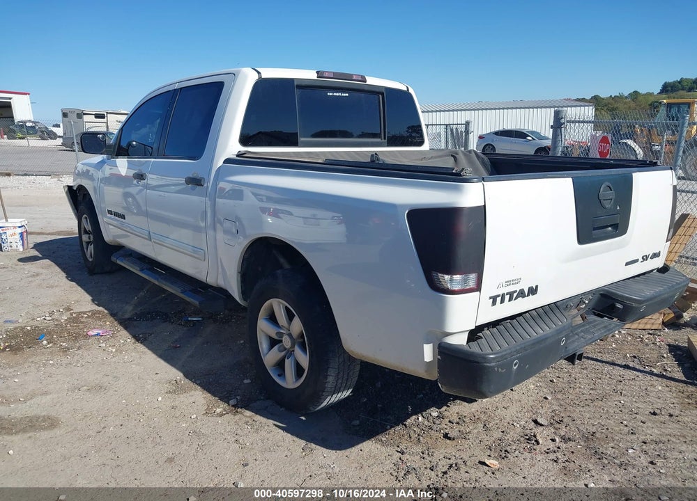 2011 NISSAN TITAN SV VIN: 1N6BA0EC9BN318193