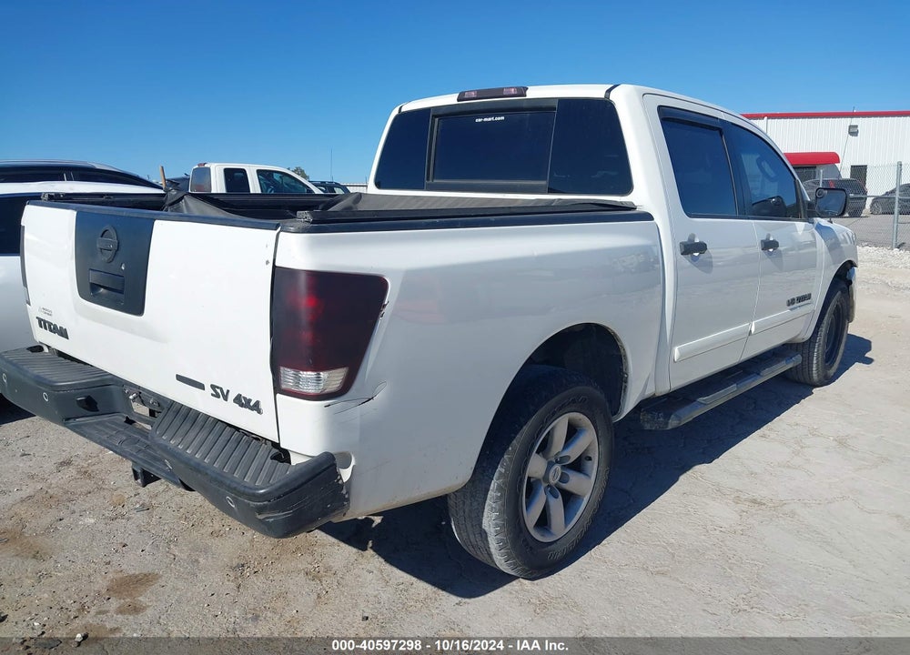 2011 NISSAN TITAN SV VIN: 1N6BA0EC9BN318193