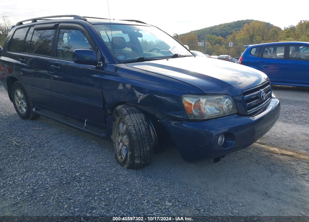 2005 TOYOTA HIGHLANDER V6 VIN: JTEEP21A850084253